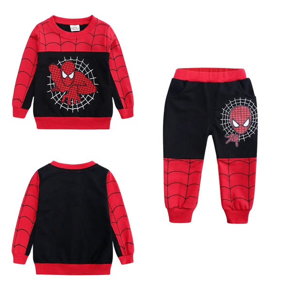 Conjunto Infantil Masculino Inverno Homem Aranha - Frete Grátis