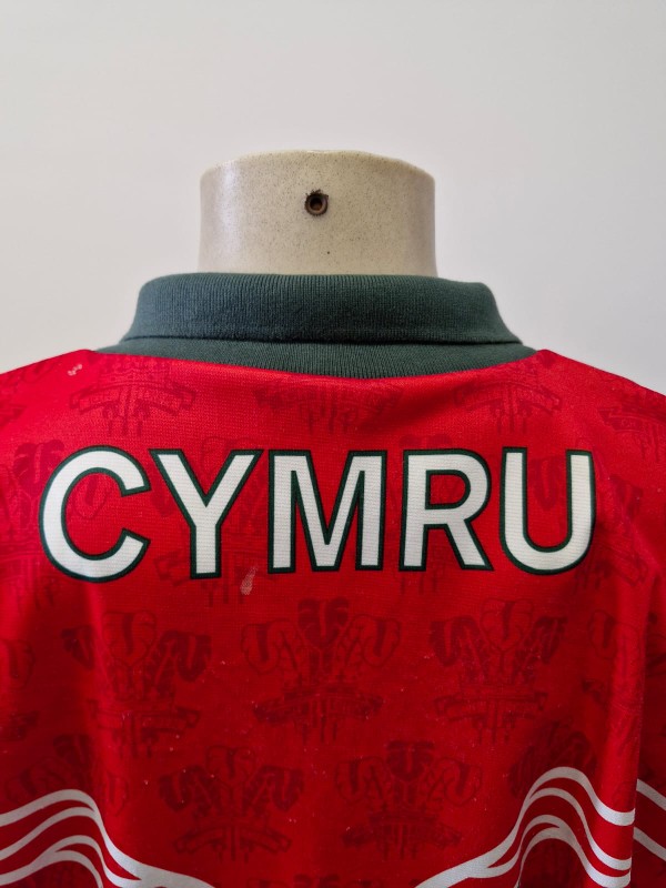 Camisa Rugby País de Gales 1995