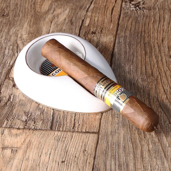 Cinzeiro para Charuto Cohiba Deluxe - Branco