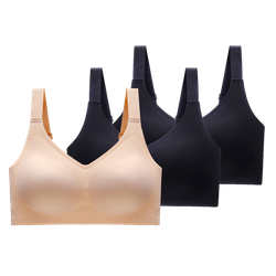 Kit 3 Sutiãs Premium Comfort – Sustentação e Conforto para o Dia Todo