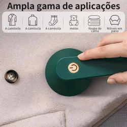 Papa Bolinhas Elétrico Recarregável Removedor de Pelos e Fiapos