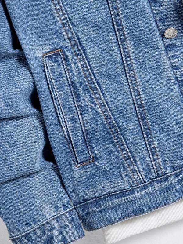 Jaqueta Jeans Masculina Marenzzo Urban Regular