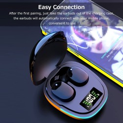 Fone de ouvido sem fio Bluetooth para jogos G9S com cancelamento de ruído, som estéreo Hi-Fi à prova d'água com microfone
