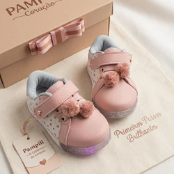 TENIS PAMPILI BABY FUN ROSA BLUSH SINT 471030 