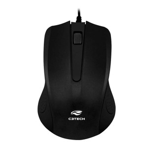 Mouse C3Tech Conexao USB Preto - MS-20BK