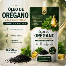 Óleo de Orégano Premium - Proteção natural todos os dias - 2 unidades