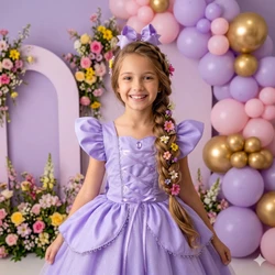 Vestido Fantasia Longo - Rapunzel 
