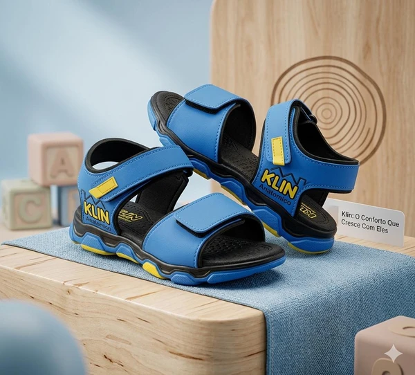 PAPETE THOR INFANTIL KLIN  CIANO/PRETO/AMARELO 298010 