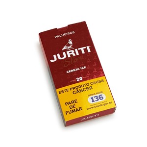 Cigarro de Palha Juriti Slim Cereja Ice - Mç (20)