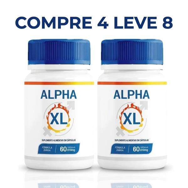 Alpha XL - Suplemento Alimentar - Promoção Exclusiva + Frete Grátis