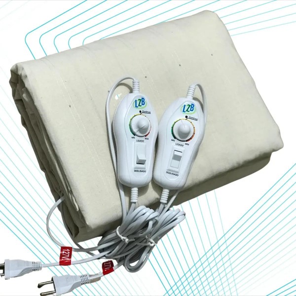 Lençol Térmico Luxo 100% Algodão com Controle de Temperatura