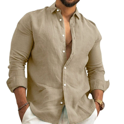 Camisa de Linho Masculina Firenzi