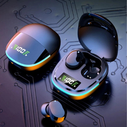 Fone de ouvido sem fio Bluetooth para jogos G9S com cancelamento de ruído, som estéreo Hi-Fi à prova d'água com microfone