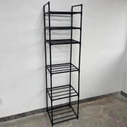Estante Organizadora Multiuso | 6 Prateleiras em Metal Reforçado