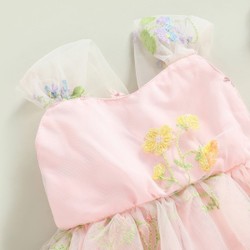 Vestido Tule Jardim Encantado