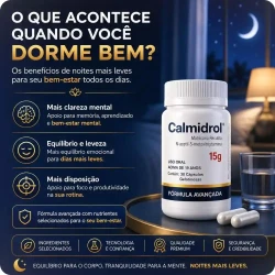 Calmidrol - Reconquiste a paz que a rotina agitada te tirou. - Kit com 2 frascos