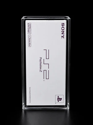 Case Acrílica Premium para PlayStation 2 Fat Ocean Blue