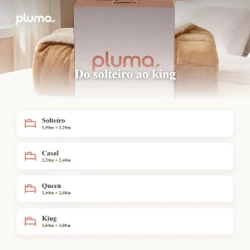 Coberdrom Dupla Face Sherpa + Manta — Pele de Carneiro