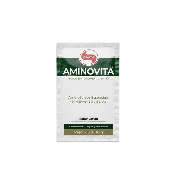 Suplemento Aminovita Sabor Limão - Vitafor
