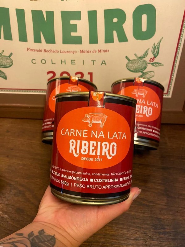 Costelinha Suína Na Lata Ribeiro