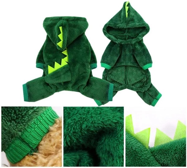 Fantasia de Dinossauro para Gato