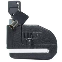 Trava Cadeado De Freio Disco Com Alarme Sonoro Para Moto