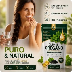 Óleo de Orégano Premium - Proteção natural todos os dias - 2 unidades