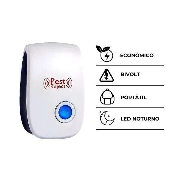 Repelente Eletrônico Pest Reject