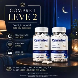 Calmidrol - Reconquiste a paz que a rotina agitada te tirou. - Kit com 2 frascos