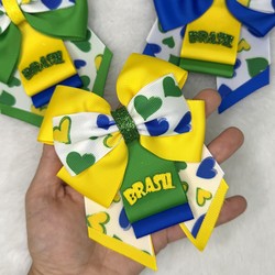 Laçarote Coração Brasil - Copa - 3 unid 