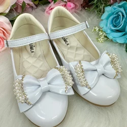 Sapatilha Flor Di Mila - Branca com Pérolas