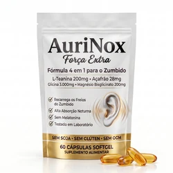 AuriNox Extra Strength — Fórmula 4 em 1 para o Zumbido