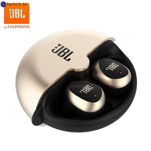 Fone de ouvido C330 Mini Bluetooth 5.0, Microfone e Grave Potente