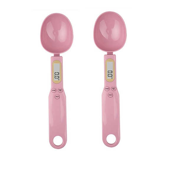Mini Balança de Cozinha Digital, Balança Eletrônica De Alimentos LCD, Farinha De Cozinha, Leite, Café Em Pó, Peso Medida Colher, 0.1-500g