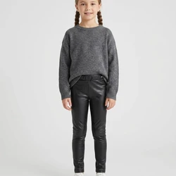 CALÇA INFANTIL EM CIRRE THERMO MENINA PRETO NINA GO - 2231082