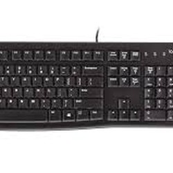 Kit Logitech Teclado USB MK120 Preto