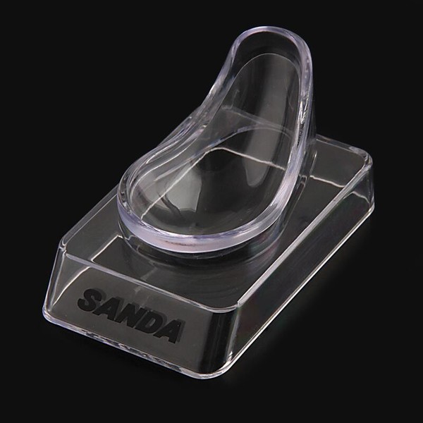 Porta 1 Cachimbo Sanda em Plástico - Transparente