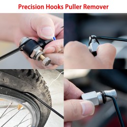 Conjunto de picareta e gancho de precisão, 10/4 peças, vedação de óleo de carro/o-ring, mini ganchos de precisão, removedor profissional de extrator