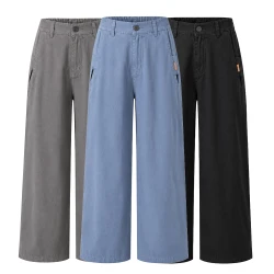 [Leve 3 Pague 2] Calça Feminina Santorini em Algodão e Seda Gelo (Moderna e Sofisticada!)