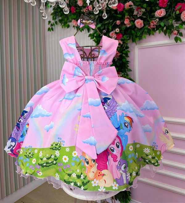 Vestido Temático - My Little Poney 