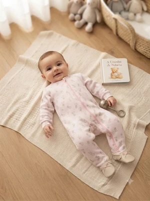 MACACÃO ROSA URSO PINGO LELE 66950
