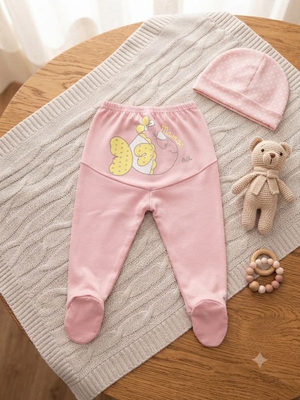 CALÇA BICHO MOLHADO PEIXINHO ROSA