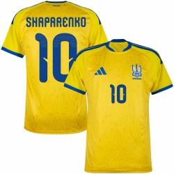 Camisa Seleção Ucrânia Home 2026/27 Shaparenko 10