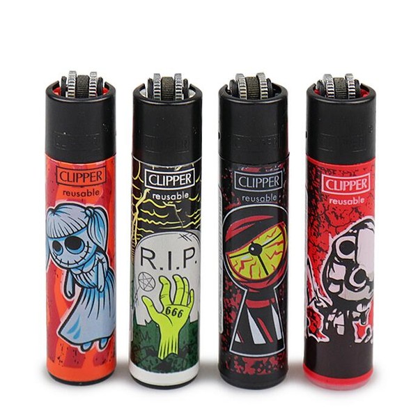 Isqueiro Clipper Terror - Estampas Sortidas (Un.)