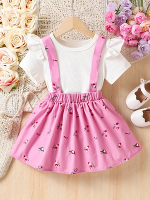 Conjunto Flower Rosa