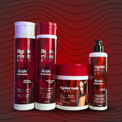 Kit Capilar Hyaluronic Tratamento Capilar Hialurônico Hidrat