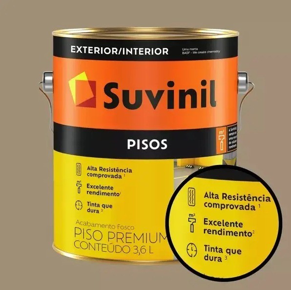 Tinta Para Piso Suvinil 18l