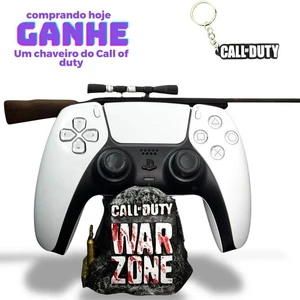 Suporte Premium para Controle Playstation/xbox Call Of Duty Warzone, de luxo pintado a mão +CHAVEIRO DE BRINDE Pronta Entrega