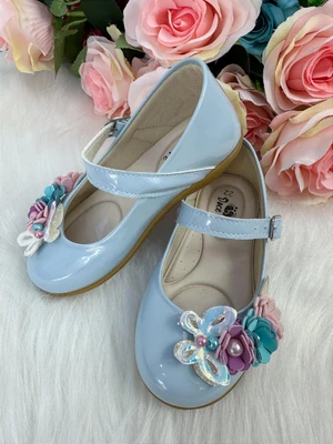 Sapatilha Doce Pé - Jardim Encantado - Azul Bebê