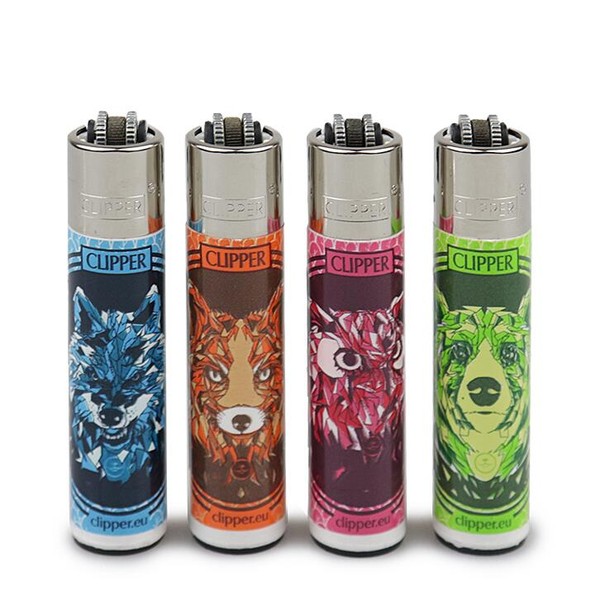 Isqueiro Clipper Savage Animals - Estampas Sortidas (Un.)